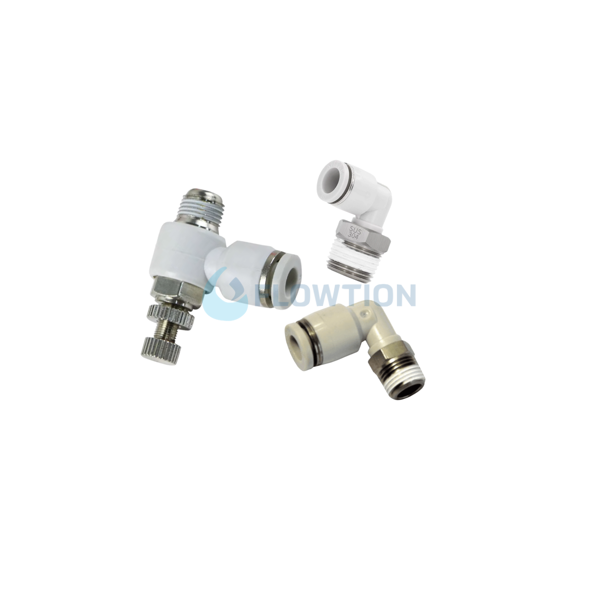 Connector L Type & Throttle Valve