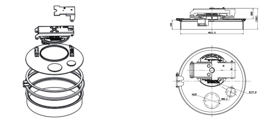 20 inch Manhole Cover Clamp photo